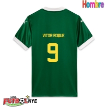 Camiseta Palmeiras Vitor Roque #9 Primera Equipación 2025-26 manga corta